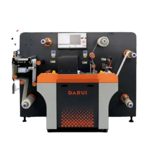 S8 6 9 Blade Electric Automatic Digital Label Die Cutter High Speed Roll to Roll Cutting Machine Lamination Slitting Sheeting 2500W