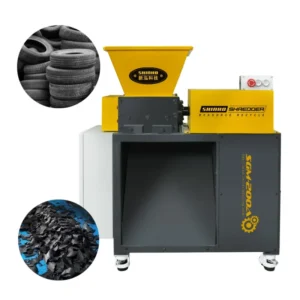 SGM 200A Multifunctional Mini Double Shaft Plastic Shredder Copper Wire Cable Plastic Small Scrap Metal Shredders