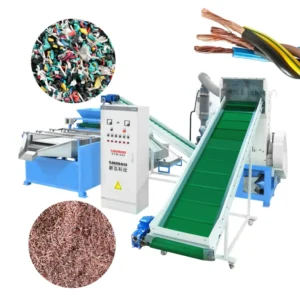 SHINHO New Technology Automatic Copper Granulator Copper Wire Recycling Crushing Machine Manufacturing Plants Construction