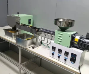 SJ15.25.35 Single Screw Lab Mini Small Plastic Extruder Pelletizer Production Line