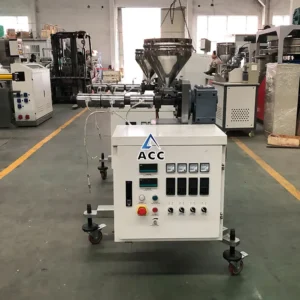 SJ25 Mini Plastic Extruder Unit Small Extrusion Production Line
