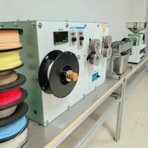 SJ35 Lab Mini 3D Filament Production Line Single Screw Plastic Extruder