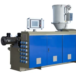 SJ45/33 High Efficient Single Screw Extruder for PP PE Soft PVC Profile Pipe Sheet