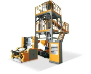 SJG*2 FM900 High Precision Automatic Two Layer Co Extrusion Rotary Die Film Blowing Machine Motor LDPE HDPE LLDPE Pearlized