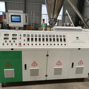 SJSZ Series 65 132 Conical Twin Screw Extruder for Pvc Pipe Profile Sheet Extrusion Full Production Machine