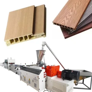 SJSZ65/132 Twin-Screw Extrusion Line for PVC/PP/PE Hollow Window & Door Profiles