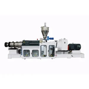 SJZ Counter Rotation Conical Twin Screw Pelletizing Machine Double Screw Granulator Extruder
