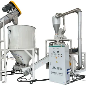 SMF Series Automatic Feeding PVC Plastic Rotor Grinder Machines with Dust Removal Device Rigid Plastic Mill