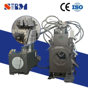 SRM CNC Combined Machine For Angle Channel Flat Steel Bar Punching Marking Cutting Hydraulic Hole Punching