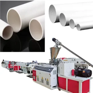 SZSJ65 132 Double Screw PVC 1 Out 2 Pipe Production Line
