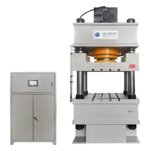 Sales 500 Ton Four Column Three Beam Hydraulic Press Composite Hot Pressing with Core Motor Pump & PLC Components