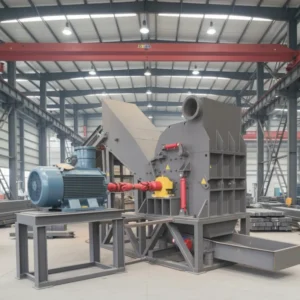 Scrap Metal Crusher Solid Waste Plastic Bottle Two Shaft Mini Shredder Metal Shredder Machine
