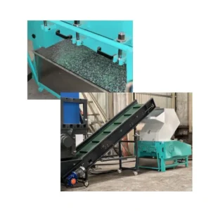 Scrap Plastic Bottle Shredding Machine PE HDPE Pipe Hose Plastic Crusher for Recycling Machine Single Shaft Shredder Machine