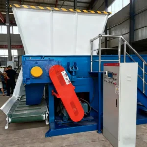 Scrap Plastic Rubber Shredder for Plastic Pipe Plastic Film Shredding Equipment for Metal Waste Processing
