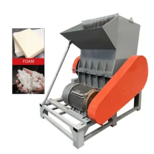 Scrap Sponge Waste Foam Crushing Grinding Machine Clothes Latex Shredder Memory Sponge Crusher Machine