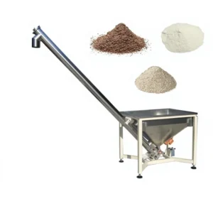 Screw Feeder 304 Stainless Steel Automatic Conveyor Elevator for Powder and Pellet Feeding with 4 Year Warranty