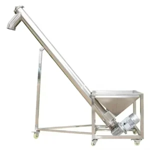 Screw Loader for Conveying the Material to the Feeder
