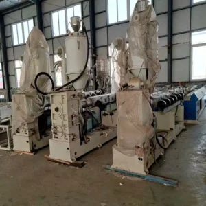 Second Hand HDPE PP PVC Plastic Extruders Production Line