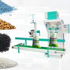 Semi Automatic 10kg 15kg 25kg Open Mouth Bag Packing Machine for Animal Feed Pellet Wood Pellets