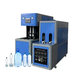 Semi Automatic 2-Cavity Plastic PET Bottle Blowing Machine Supplier 1 Litres Preform Bottle Machine Blow Molding Machine