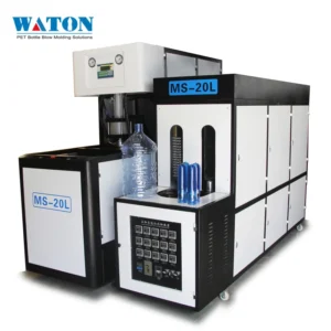 Semi Automatic 20L Plastic Drum Drink Bottle PET Blow Mold Machine