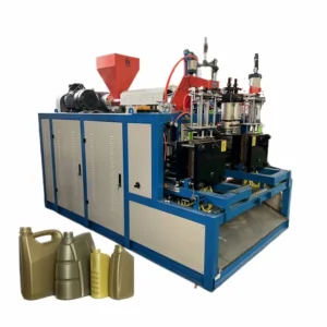 Semi Automatic High Speed Small Plastic 20L 25L 30L HDPE Jerry Can Bottle Barrel Extrusion Blow Moulding Making Machine