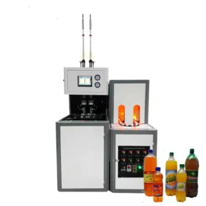 Semi Automatic PET Plastic Bottle Molding Machine 2 Cavity Bottle Manufacturing Machine