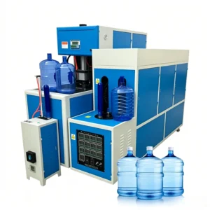 Semi Automatic Small Plastic PET Drink Water Juice Bottle Jar Maker Stretch Blow Molding Machine