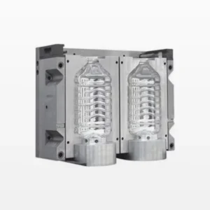 Semi Automatic Traditional Hydraulic Injection Blowing Mold Machine With 4 96 Cavities Producing Full Model for 1L Bottle Blanks