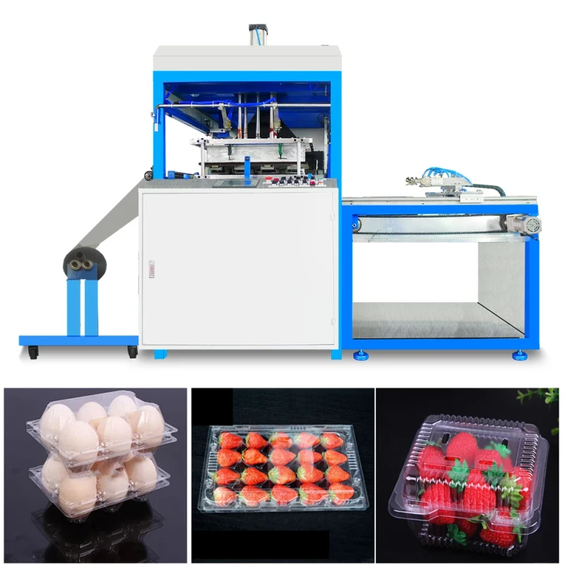 Semi automatic Thermoforming Machine for Blister Clamshell Packaging