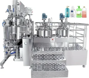 Shampoo Making Machine Liquid Detergent Cleaner Homogenizing Mixing Tank Dishwasher Liquid Soap Bath Lotion Homogenizer Mixer