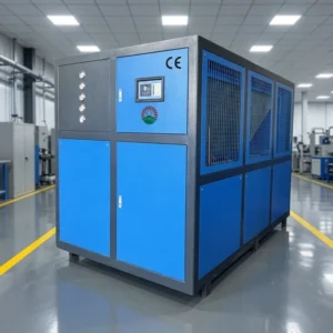 Shenfeng Industrial Air Cooled Water Chiller Pump PLC Controlled for Plastic Injection Molding Machines 380V 50Hz 3P 3 11kW