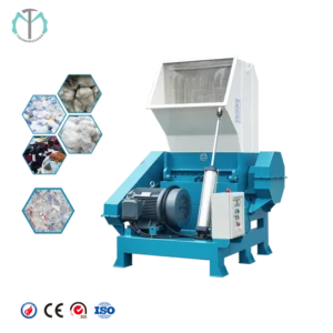 Shreder for Plastic Films Waste Materials Plastic Crushing Machine for Factory Rubber Crusher