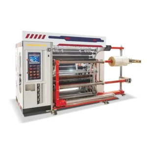 Shrink Wrap Film Roll Cutter Seamless Poly BOPP Packaging Film BOPP Hot Laminating Film Slitting Rewinding Machine