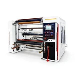 Siemens PLC Motor Computerized Slitting Rewinding Machine Auto Correction for Film Foil Multifunctional Easy Operate