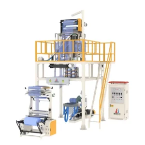 Single Layer 50 900 mm PE Plastic Blown Punch Film Blowing Machine for Agriculture Mulching