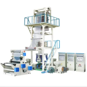 Single Layer Mini Stretch HDPE LDPE PE Film Extruder Agriculture Polyethylene Plastic Film Blowing Machine