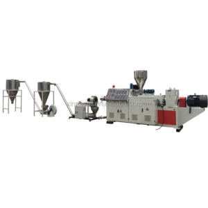 Single Screw Automatic PVC Plastic Pelletizer Machine with Pump Motor & PLC
