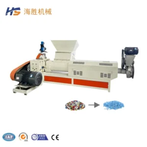 Single Screw EPE Foam Granulator Waste Recycling Pelletizer Machine