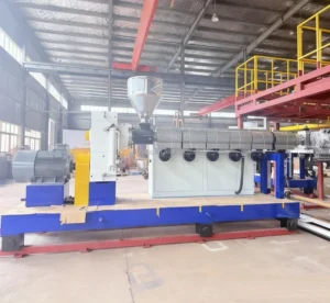Single Screw Extruder Fully Automatic Digital Control High Productivity Machinery HDPE PVC TPO EVA Sheet Wire Motor Engine