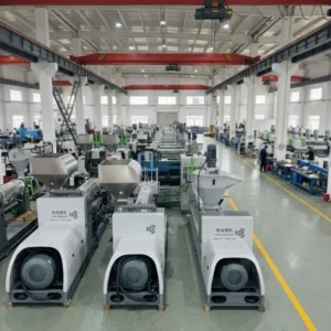 Single Screw Extruder Waste Plastic Recycling Granulating Line Water Ring Strand Cutting Pellet Making Machine