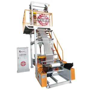 Single Screw Film Blowing Machine PE Film Extrusion Making Machine