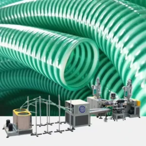Single Screw Industrial Water Pump Suction Hose Flexible PVC Discharge Pipe Extruder Line High Output