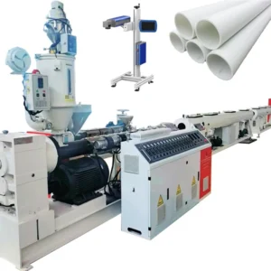 Single Screw PE Water Pipe Extrusion Production Line Plastic Pipe Making Machine