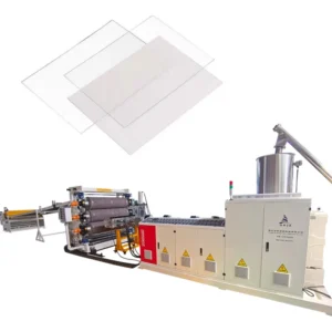 Single Screw PET HDPE EPS Sheet Extrusion Machine Sheet Roll Filament Plates Line High Efficiency Thermoforming