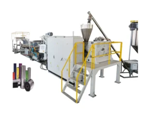 Single Screw PP PS ABS PE Sheet and Plate Extruder Extrusion Machine Customizable PP Sheet Film Production Line
