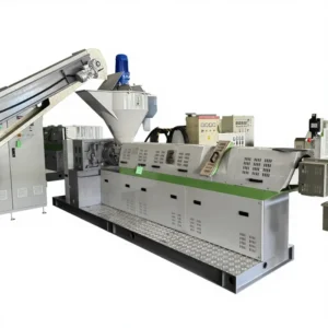 Single Screw Pellet Machine Screen Changer Pelletizer Line 380V 5000kg Plastic Recycling Polystyrene LLDPE HDPE PA Mesh
