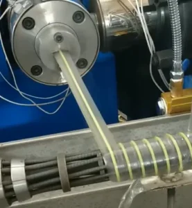 Single Screw Plastic Extruder Machine Spiral Corrugation Soft Pipe Maker for PE PP PVC HDPE ABS Profile Core Motor Screw
