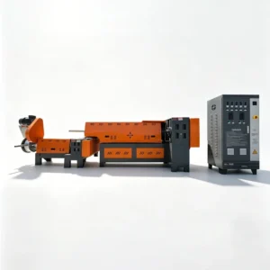 Single Screw Plastic Granulator Waste Recycling Pelletizer CE Certified Factory Price Exporter