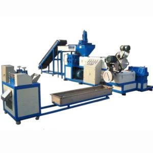 Single Screw Plastic Recycling Granulator Machine for Processing EPS Polystyrene HDPE ABS Plastic